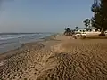 Kololi strand in Serekunda