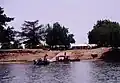 Anlegestelle der Flussfähre am Nordufer