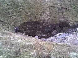 Der Eingangsschacht