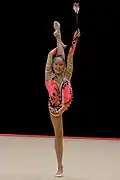 Die Sportgymnastin Alija Garayeva