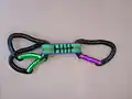 2 baugleiche Karabiner in einer Expressschlinge