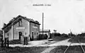 Bahnhof von Morsalines, von 1886 bis 1948 in Betrieb