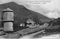 Historische Ansicht des Bahnhofs in Sarrancolin