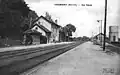 Bahnhof um 1900