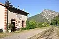Bahnhof Chabrières an der Bahnstrecke Nizza–Digne-les-Bains