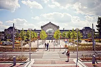 Bahnhof Charleroi-Central – Ansicht von Norden