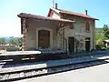 Bahnhof Mézel-Châteauredon an der Bahnstrecke Nizza–Digne-les-Bains