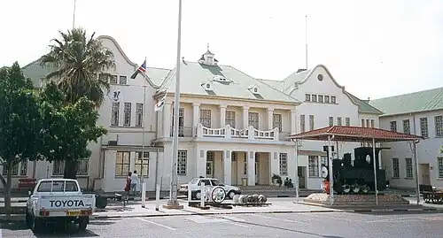Bahnhof Windhoek mit dem TransNamib-Museum (1996)