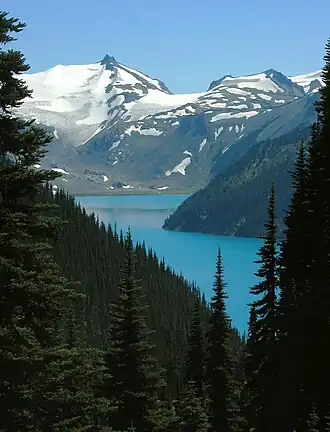 Glacier Pikes (oben links)
