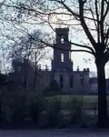 Farbfotografie der Ruine der Garnisonkirche (1966)