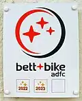 Hotel mit Bett+Bike-Siegel