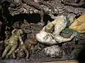 Miniatur „Triumph der Zeit“ von Gaetano Zumbo (Detail)