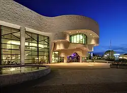 Besuchereingang des Museums