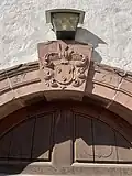 Portal, bezeichnet 1751