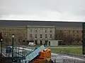 Gauforum Weimar, heutiger Zustand, Westseite