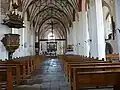 Kirchenmittelschiff der Katharinenkirche