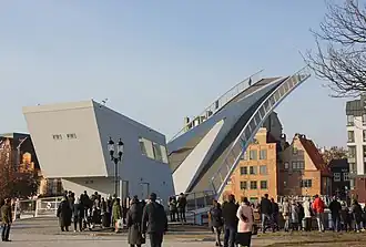 Kładka przez Motławę