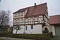Pfarrhaus auf den Grundmauern der alten Burg