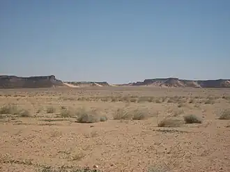 Westabhang des Gebel al-Ain