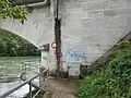 Sprengobjekt Eisenbahnbrücke Reuss