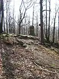 Schachmannsäule in der Nähe der Firstensteinbrüche
