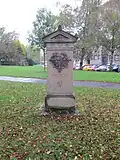 Gedenkstein für Johann Ambrosius Weigand