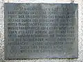 Gedenktafel, Gemeinde-Friedhof