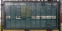 Gedenktafel in der Großen Querallee, in Berlin-Tiergarten