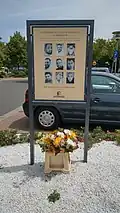 Gedenktafel am Kurt-Schumacher-Platz