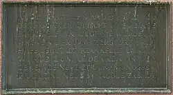 Gedenktafel für die ehemalige Höchster Synagoge