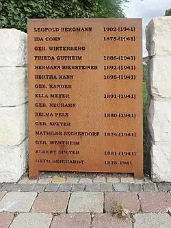 Gedenktafel 1
