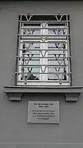 Gedenk-tafel