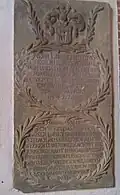 Steintafel in Gedenken an Ludolph Otto