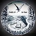 Gedenkteller Blick von der Cloef auf die Saarschleife bei Orscholz mit emporfliegendem deutschem Reichsadler