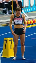 Geena Gall Rang sechs in 2:01,30&nbsp;min