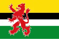 Flagge der Gemeinde Geertruidenberg