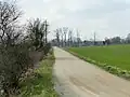 Blick auf den Wohnplatz Brunsole am Gehrenbach entlang