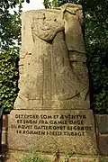 Denkmal für die Wiedervereinigung in Haderslev (Hadersleben)