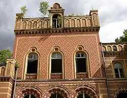 Fassadendetail des Herrenhauses