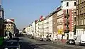 Georg-Schumann-Straße, Teil der alten Straßenverbindung Leipzig – Halle