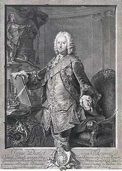 Georg Dietloff von Arnim-Boitzenburg (1679–1753), Kriegs- und Justizminister, dirigierender Minister in Preußen.