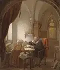Der Gelehrte (Öl auf Leinwand)