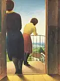 Auf dem Balkon, 1927