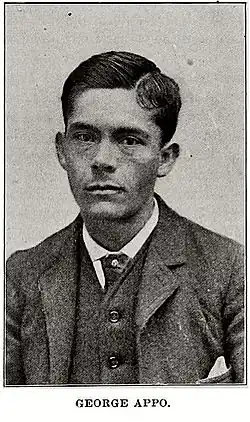 George Appo (*&nbsp;1856)