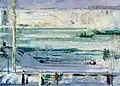 George Bellows: Snow-Capped River