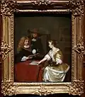 Gerard ter Borch d. J.: Kleines Konzert, ca. 1668