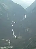 Ostrampe, Blick auf die Krimmler Wasserfälle