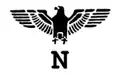 Kennzeichen für deutschen Nitrobeschuss 1939 bis 1945