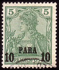 …im Osmanischen Reich, ab 10. Oktober 1900