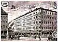 Ansicht Ecke Mariahilfer Straße / Kirchengasse (1889)